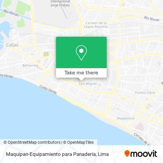 Maquipan-Equipamiento para Panadería map