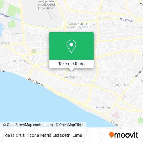 Mapa de de la Cruz Ticona Maria Elizabeth