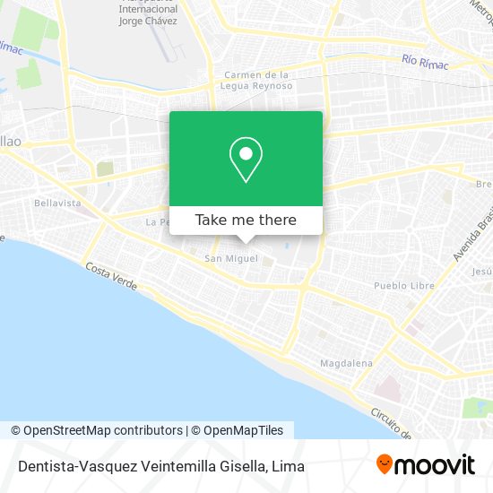 Dentista-Vasquez Veintemilla Gisella map