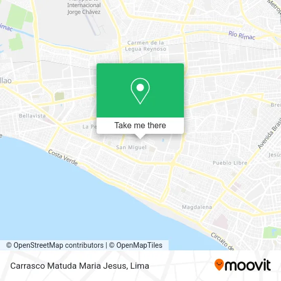 Mapa de Carrasco Matuda Maria Jesus