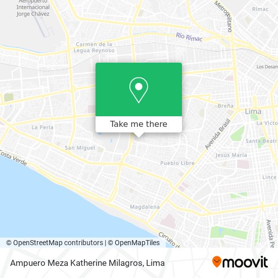 Ampuero Meza Katherine Milagros map