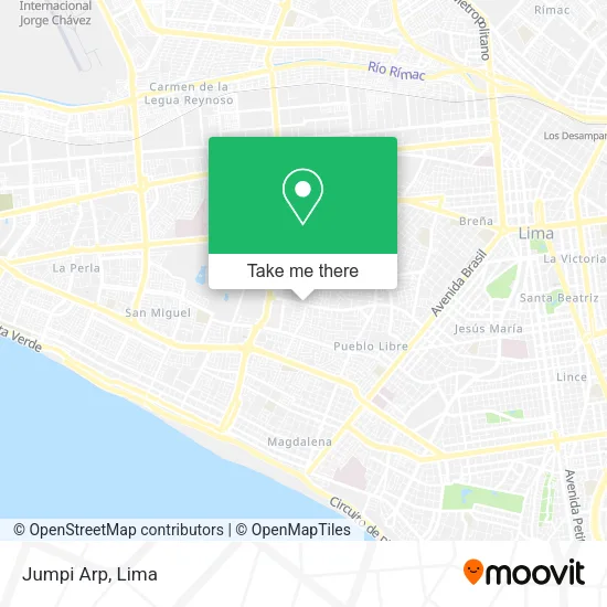 Mapa de Jumpi Arp