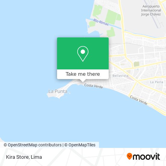 Mapa de Kira Store