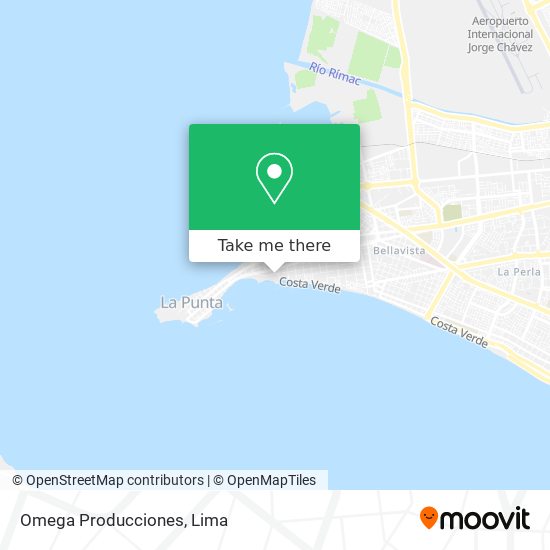 Omega Producciones map