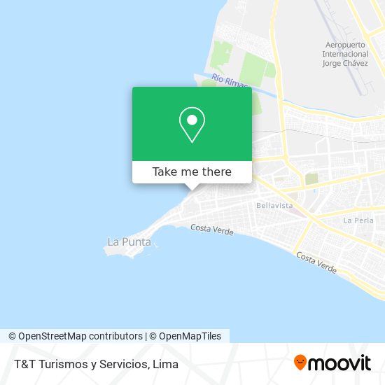 T&T Turismos y Servicios map