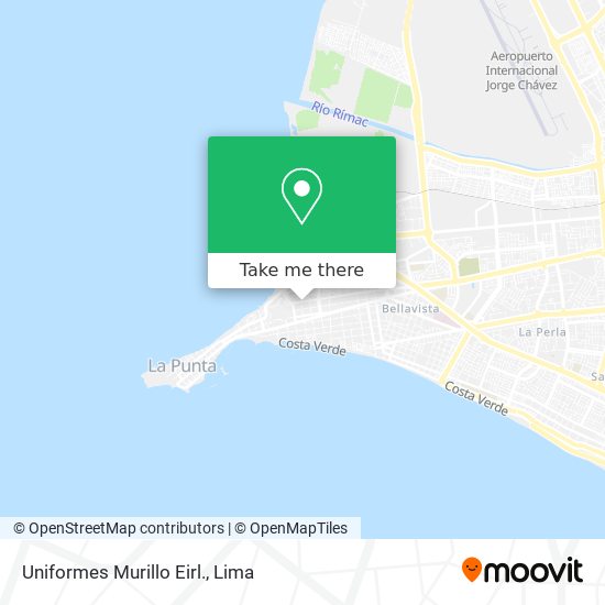 Mapa de Uniformes Murillo Eirl.