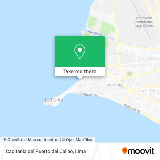 Capitania del Puerto del Callao map