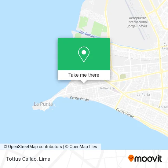 Tottus Callao map