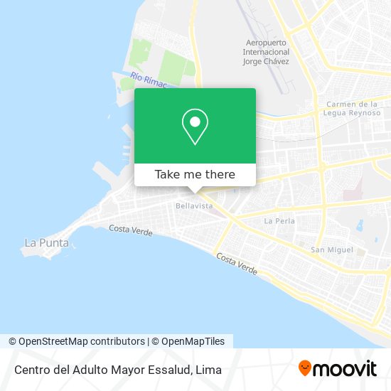 Centro del Adulto Mayor Essalud map