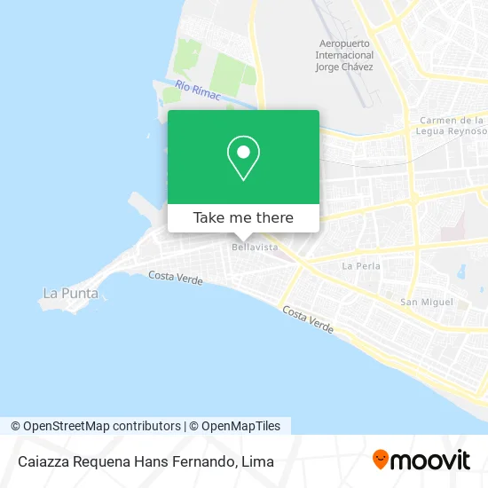 Caiazza Requena Hans Fernando map