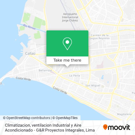 Climatizacion, ventilacion Industrial y Aire Acondicionado - G&R Proyectos Integrales map