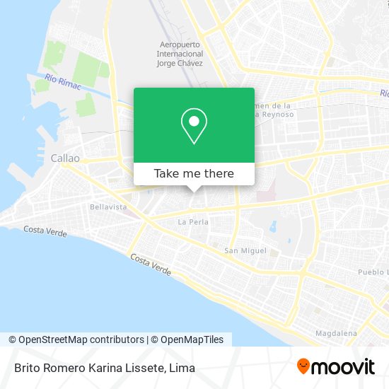 Brito Romero Karina Lissete map