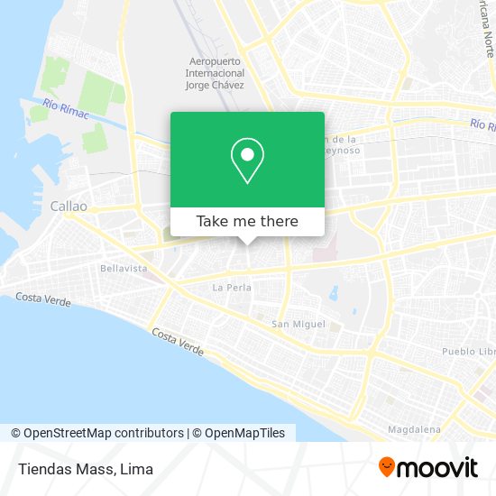 Mapa de Tiendas Mass