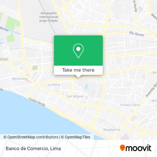 Banco de Comercio map