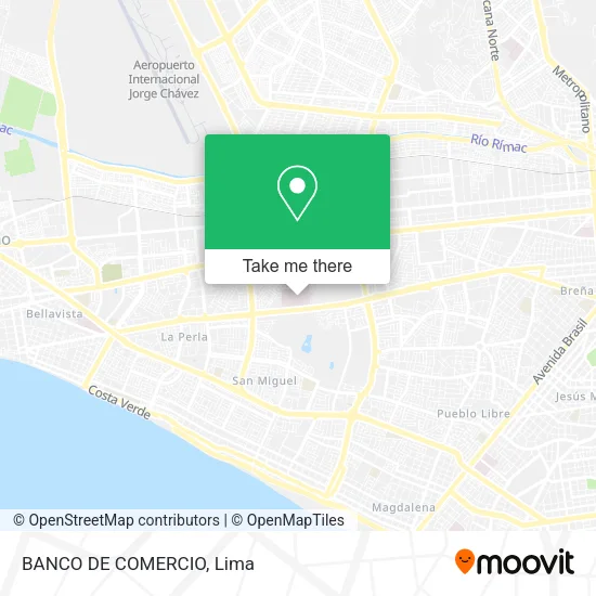 BANCO DE COMERCIO map