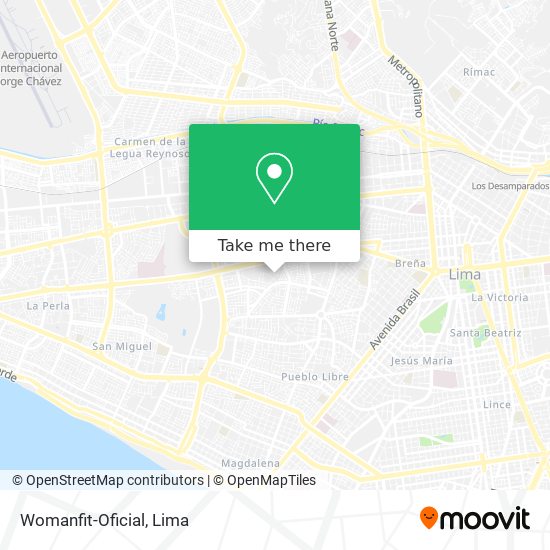 Womanfit-Oficial map