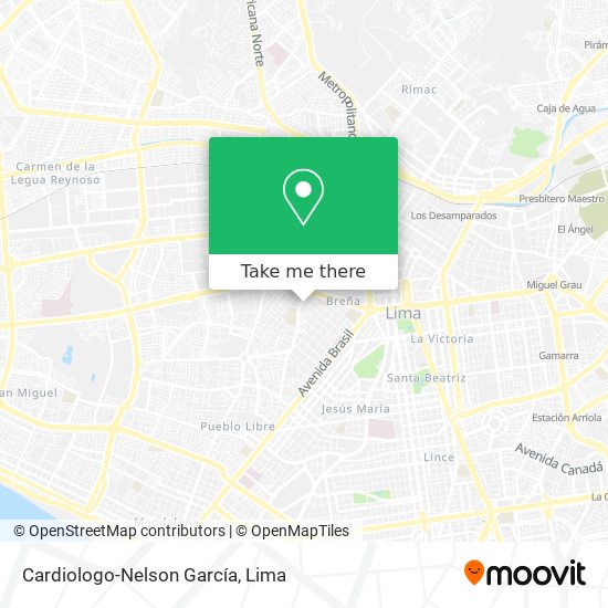 Mapa de Cardiologo-Nelson García
