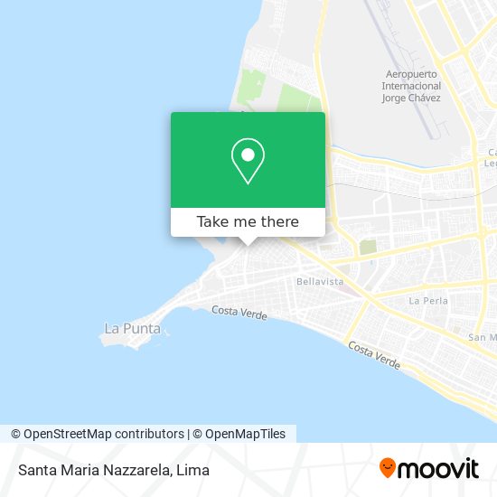 Santa Maria Nazzarela map