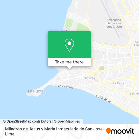 Milagros de Jesus y Maria Inmaculada de San Jose map