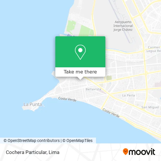 Cochera Particular map