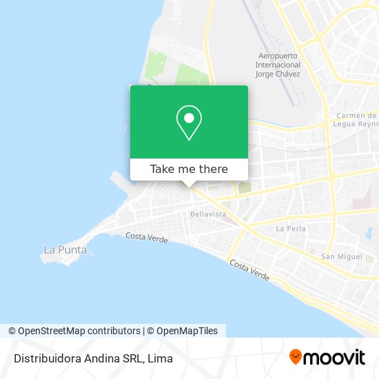 Distribuidora Andina SRL map