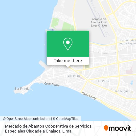 Mercado de Abastos Cooperativa de Servicios Especiales Ciudadela Chalaca map