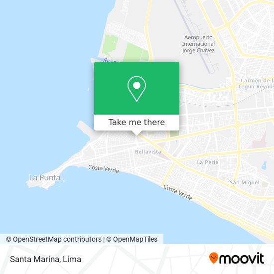 Santa Marina map