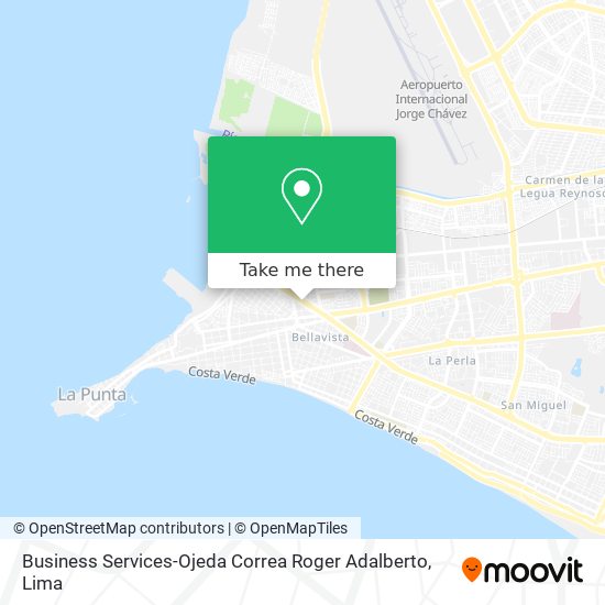 Business Services-Ojeda Correa Roger Adalberto map