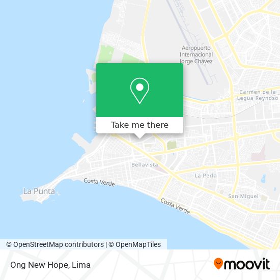 Ong New Hope map