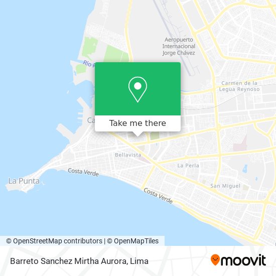 Barreto Sanchez Mirtha Aurora map
