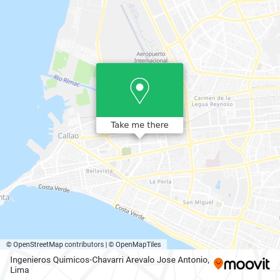 Mapa de Ingenieros Quimicos-Chavarri Arevalo Jose Antonio