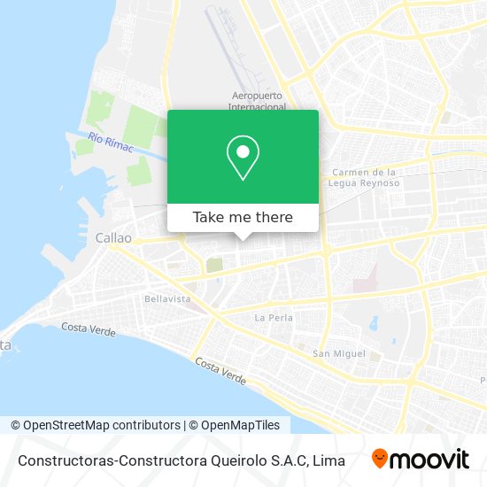 Constructoras-Constructora Queirolo S.A.C map