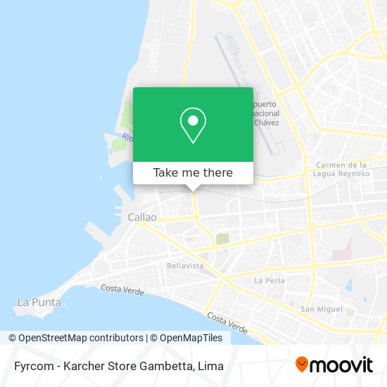 Fyrcom - Karcher Store Gambetta map