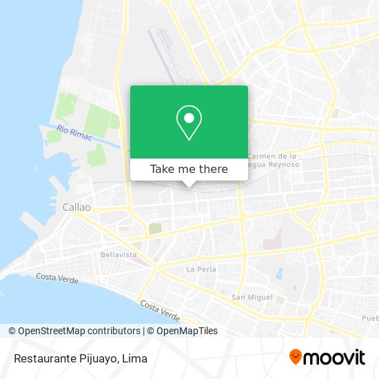 Restaurante Pijuayo map