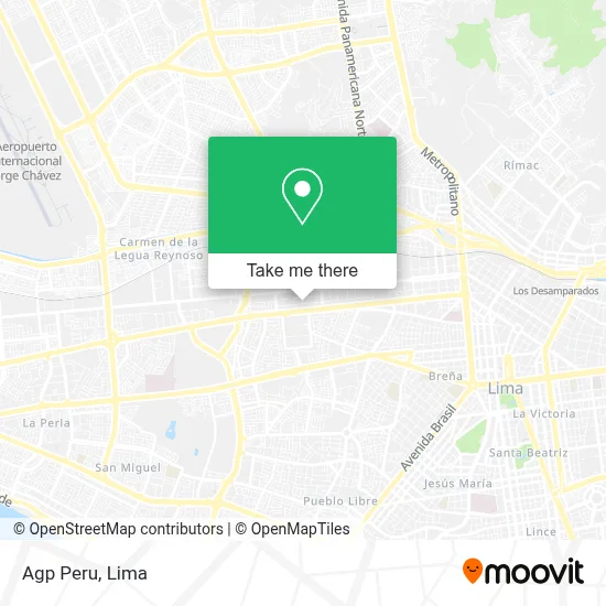 Agp Peru map