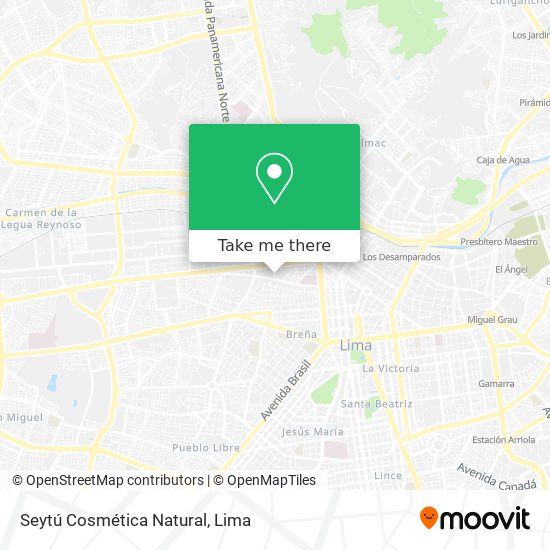 Seytú Cosmética Natural map