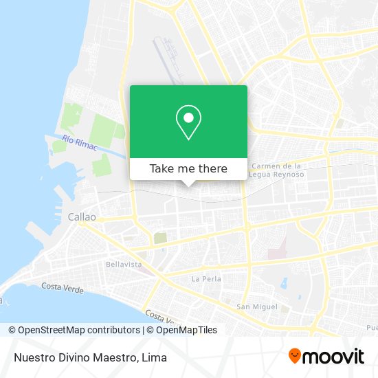 Nuestro Divino Maestro map