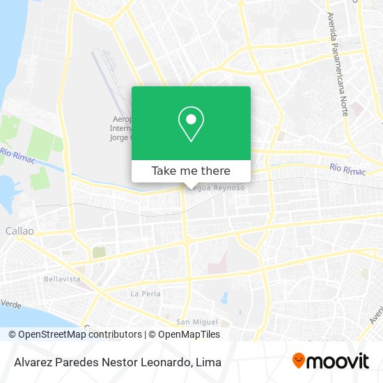 Alvarez Paredes Nestor Leonardo map