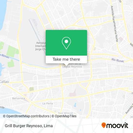 Mapa de Grill Burger Reynoso