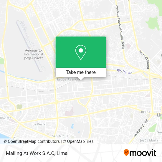 Mailing At Work S.A.C map