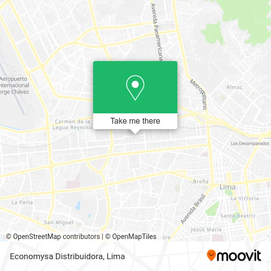 Economysa Distribuidora map