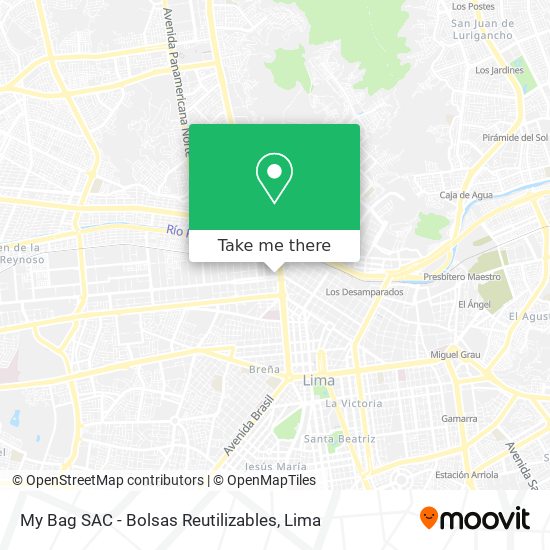 My Bag SAC - Bolsas Reutilizables map