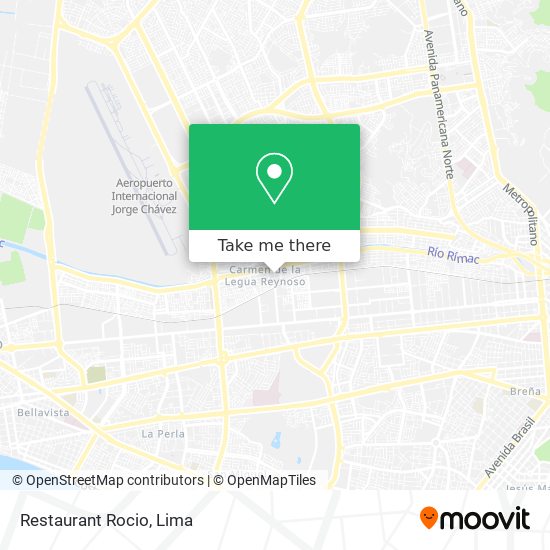 Mapa de Restaurant Rocio