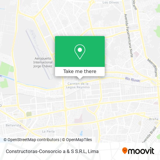Mapa de Constructoras-Consorcio a & S S.R.L