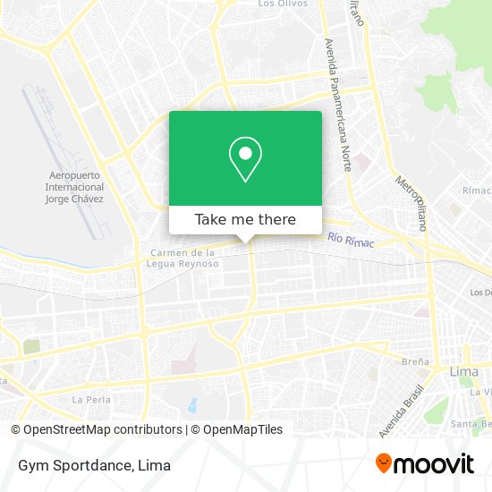 Gym Sportdance map