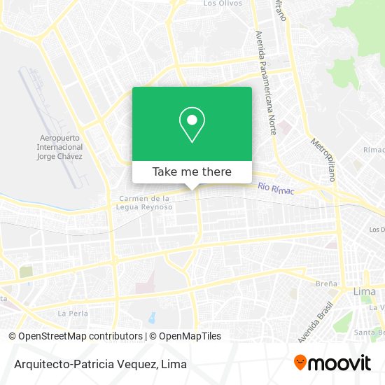 Arquitecto-Patricia Vequez map