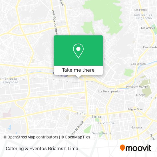 Catering & Eventos Briamsz map