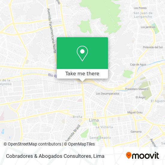 Cobradores & Abogados Consultores map