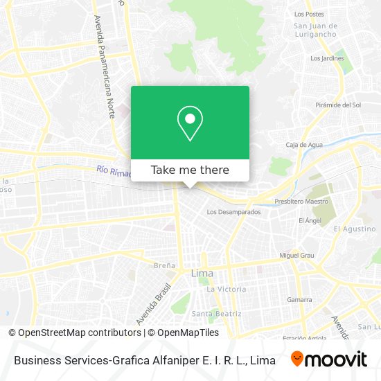 Business Services-Grafica Alfaniper E. I. R. L. map