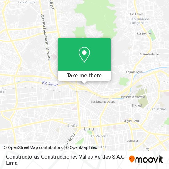 Constructoras-Construcciones Valles Verdes S.A.C map